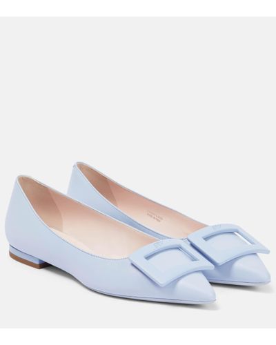 Blue Roger Vivier Flats and flat shoes for Women | Lyst UK