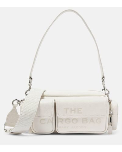 Marc Jacobs The Cargo Leather Shoulder Bag - White