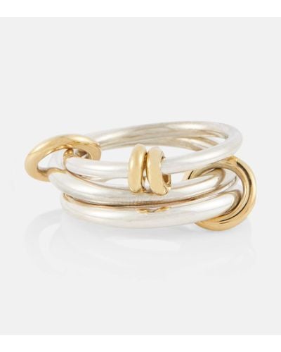 Spinelli Kilcollin Raneth Sterling Silver And 18kt Gold Ring - Metallic