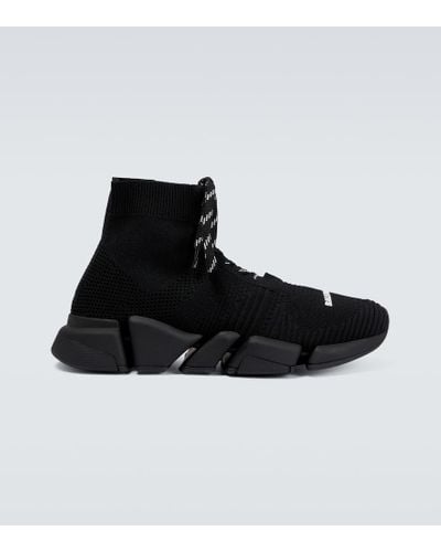 Balenciaga Zapatillas con cordones Speed - Negro