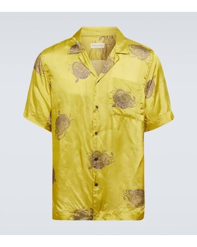 Dries Van Noten Printed Shirt - Yellow