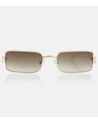 Magda Butrym X Linda Farrow A Certain Nostalgia Sunglasses - Natural