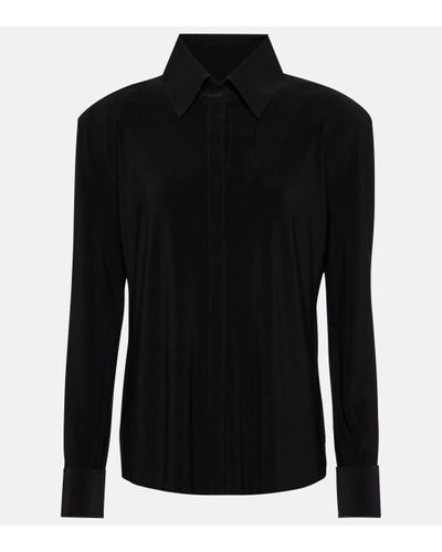 Norma Kamali Padded Shirt - Black