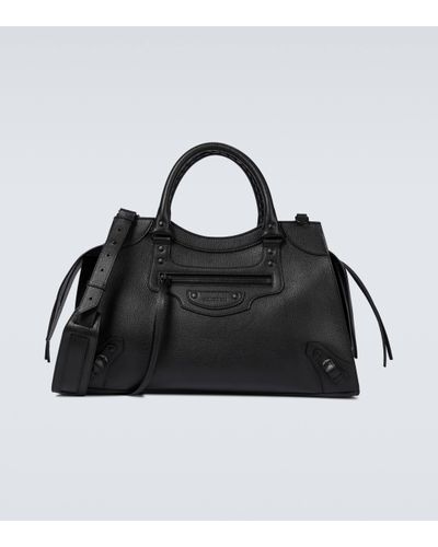 Balenciaga Neo Classic Large Leather Bag - Black