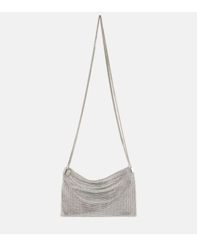 Tom Ford Crystal-embellished Crossbody Bag - White