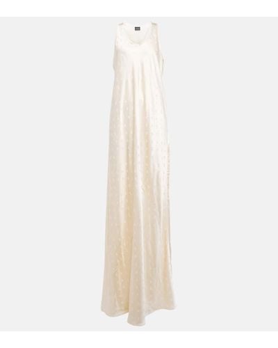 Balenciaga Racerback Gown - White