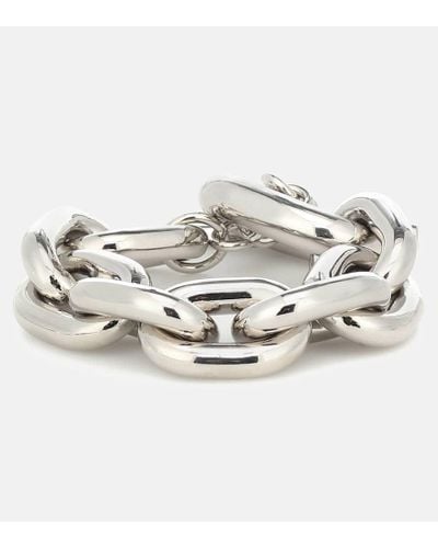 Rabanne Chain-link Bracelet - White