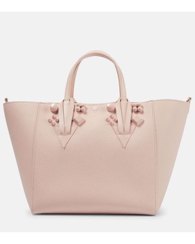 Christian Louboutin Tote Cabachic Small aus Leder - Pink