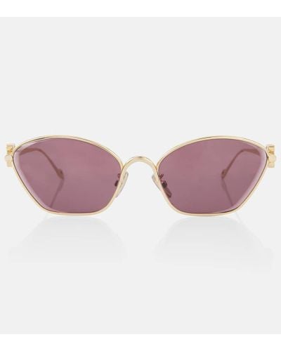 Loewe Anagram Cat-eye Sunglasses - Pink
