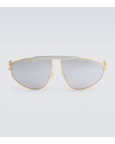 Loewe Aviator-Sonnenbrille Spoiler - Weiß