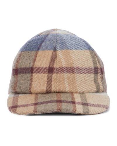 Gabriela Hearst Casquette en cachemire - Multicolore