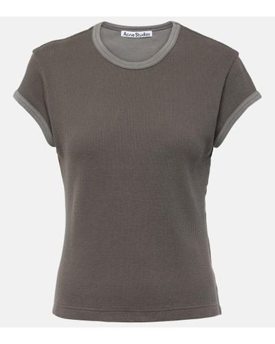 Acne Studios T-Shirt aus Baumwolle - Grau