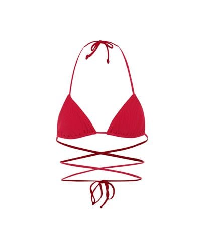 Tropic of C Top bikini Praia - Rosso