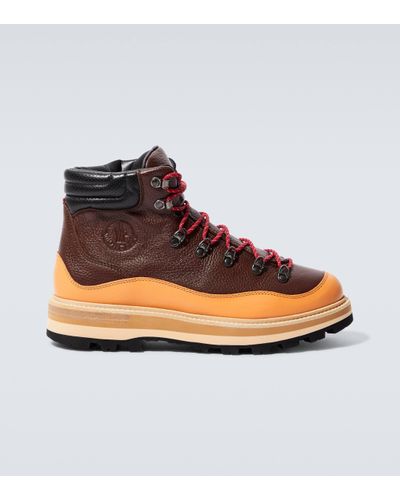 Moncler Peka Trek Boots - Brown