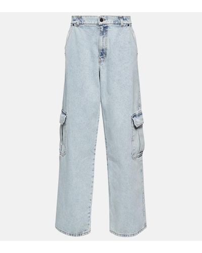 The Mannei Sado Low-rise Jeans - Blue