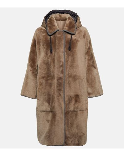 Brunello Cucinelli Brown Wool Coat