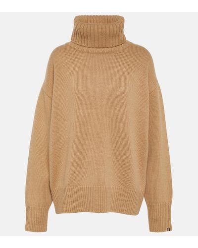 Extreme Cashmere N°20 Oversize Xtra Turtleneck Sweater - Natural