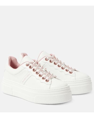 See By Chloé Essie Leather Trainers - White