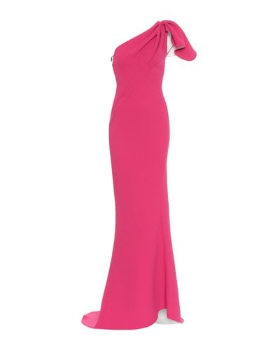 Maticevski Accompany One-shoulder Gown - Pink