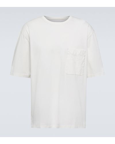 Lemaire Oversized Cotton T-shirt - White