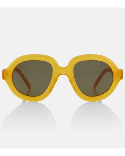 Loewe Round Sunglasses - Brown
