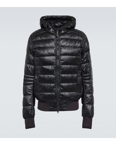 Canada Goose "crofton" Bomber Jacket - Black