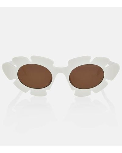 Loewe Paula's Ibiza - occhiali da sole cat-eye - Marrone