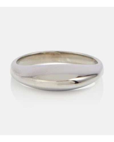Saint Laurent Brass Ring - Gray