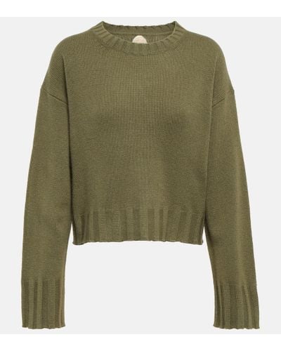 Jardin Des Orangers Wool And Cashmere Sweater - Green