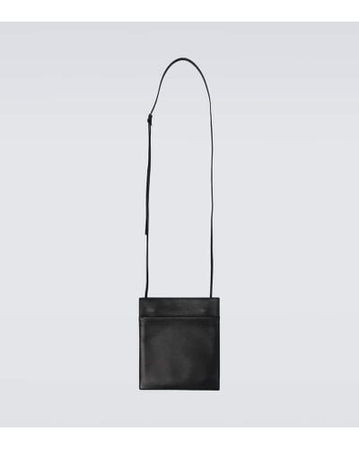 The Row Messenger Bag Pocket aus Leder - Weiß