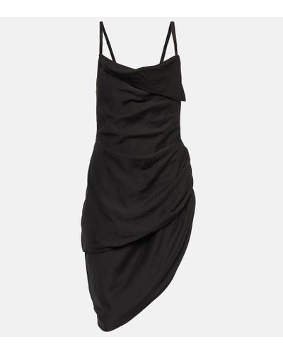 Jacquemus 'la Robe Saudade' Mini -Kleid - Negro