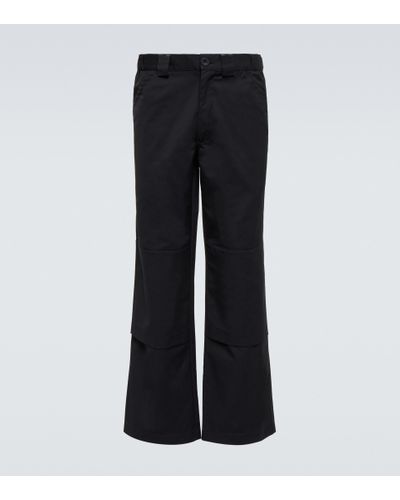 GR10K Cotton-blend Pants - Black