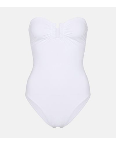 Eres Cassiopee Bandeau Swimsuit - White