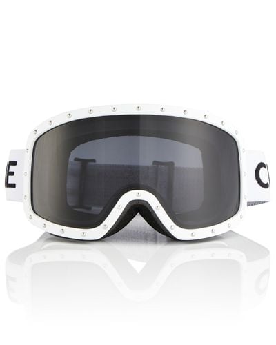 Celine Masque de ski à logo - Blanc