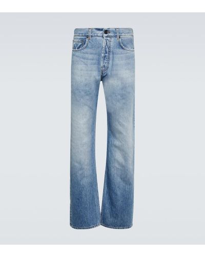 Jacquemus Straight Jeans Le De Nimes Suno - Blau