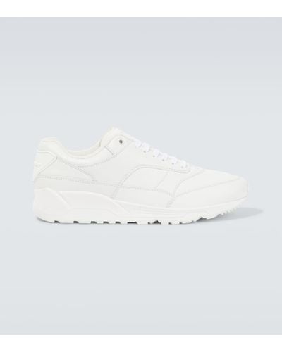 Saint Laurent Sneakers aus Leder - Weiß