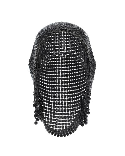 Rabanne Chainmail Headpiece - Black