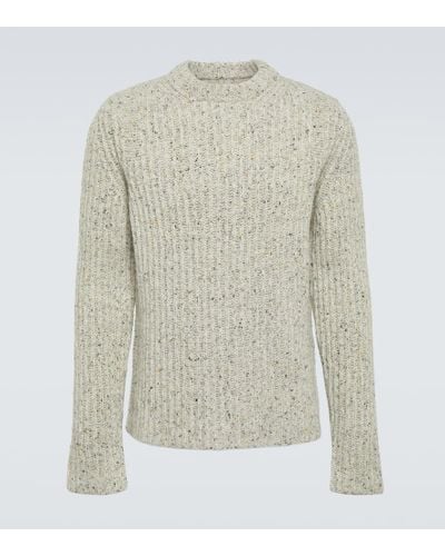 Jil Sander Alpaca And Silk Sweater - Natural