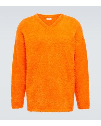 ERL Brushed Sweater - Orange