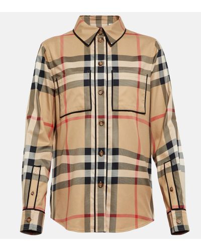 Burberry Shirts for Women | Online Sale up to 84% off | Lyst
