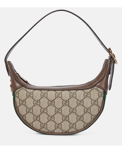Gucci Ophidia GG Mini Shoulder Bag - Gray