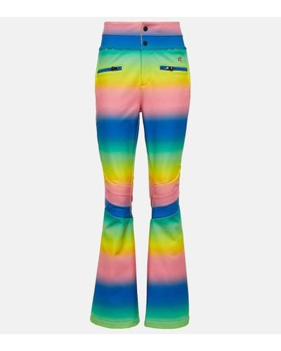 Perfect Moment Aurora High-rise Flared Ski Pants - Green