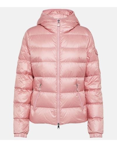 Moncler Gles Quilted Down Jacket - Pink