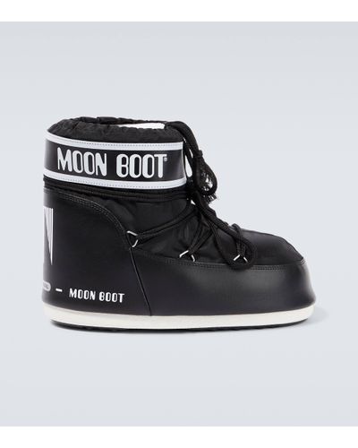 Moon Boot Icon Low Snow Boots - Black