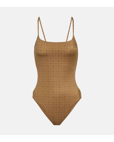 Givenchy Cutout Swimsuit - Brown