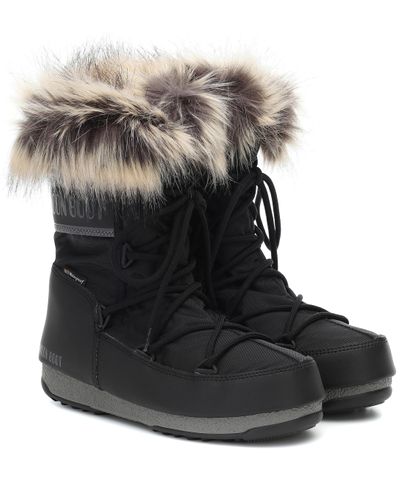 Moon Boot Monaco Low Wp 2 Snow Boots - Black