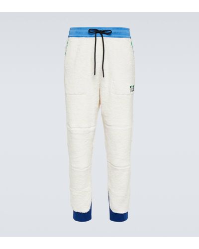3 MONCLER GRENOBLE Pantalon de survetement - Blanc