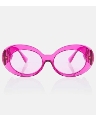 Versace Ovale Sonnenbrille - Pink
