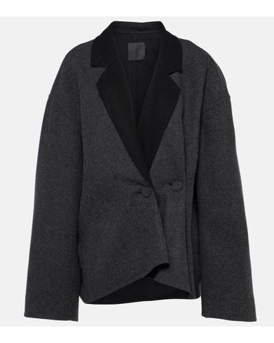 Givenchy Wool-blend Jacket - Black