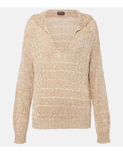 Loro Piana Silk Sweater - Natural
